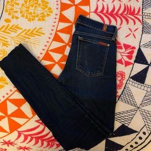 7 for all mankind skinny jeans